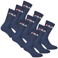 Fila 6 Paia Calzini, Spugna Calzini da tennis con logo colorato, Unisex (2x PACCO DA 3) - marino, 35-38 (3-5 UK) - Home Shopping Italia 