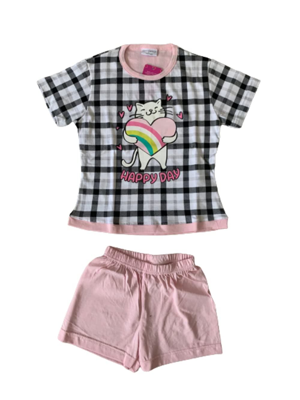 Pigiama Corto Bambina Due Pezzi Varie Taglie e Modelli - Primero - Home Shopping Italia 