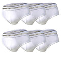 Umbro Set 6 Pezzi Slip Uomo in Cotone Elasticizzato Art. 700 (Bianco, 7/XXL) - Home Shopping Italia 