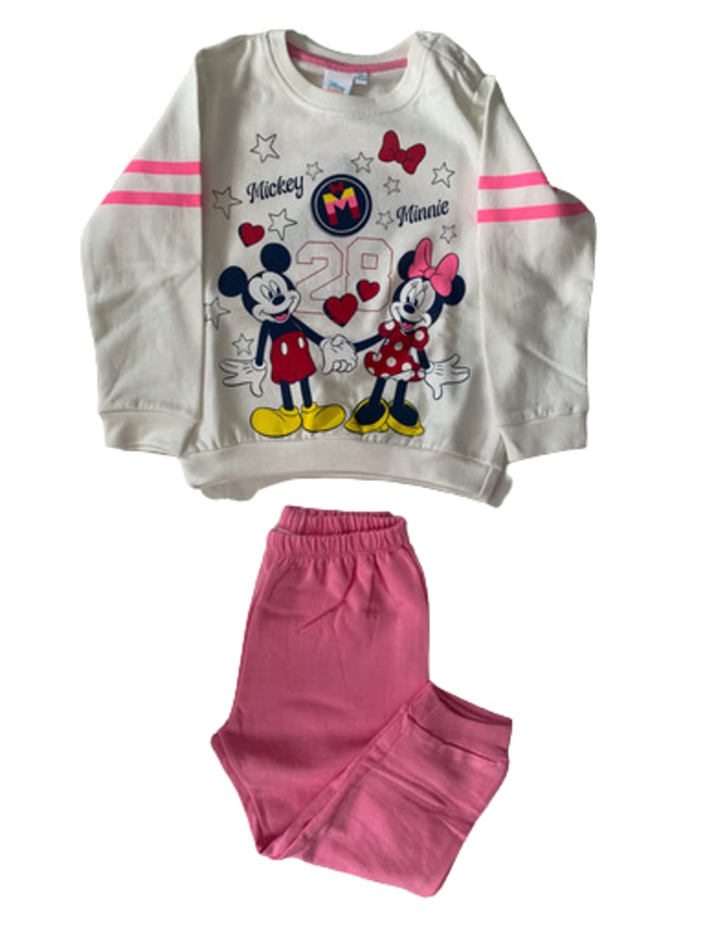 Sabor Pigiama da neonata Lungo in Cotone Felpato con Personaggi Varie Taglie e Colori - Topolina - Home Shopping Italia 