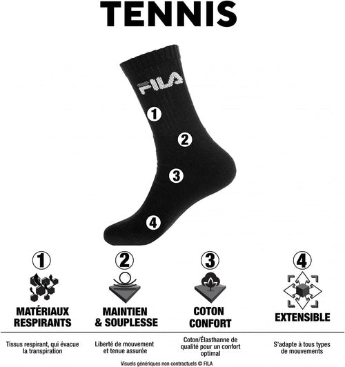 Fila Calze Sportive per Uomo (pacco da 6) - Home Shopping Italia 