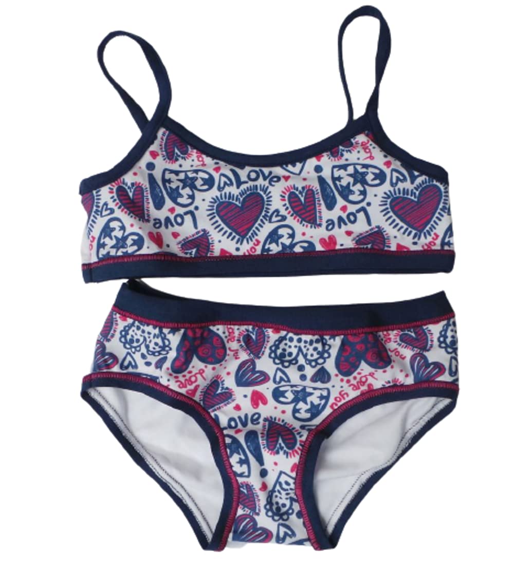 Coordinato Bambina e Ragazza Corpetto e Slip con bretelline Varie Fantasie - Home Shopping Italia 