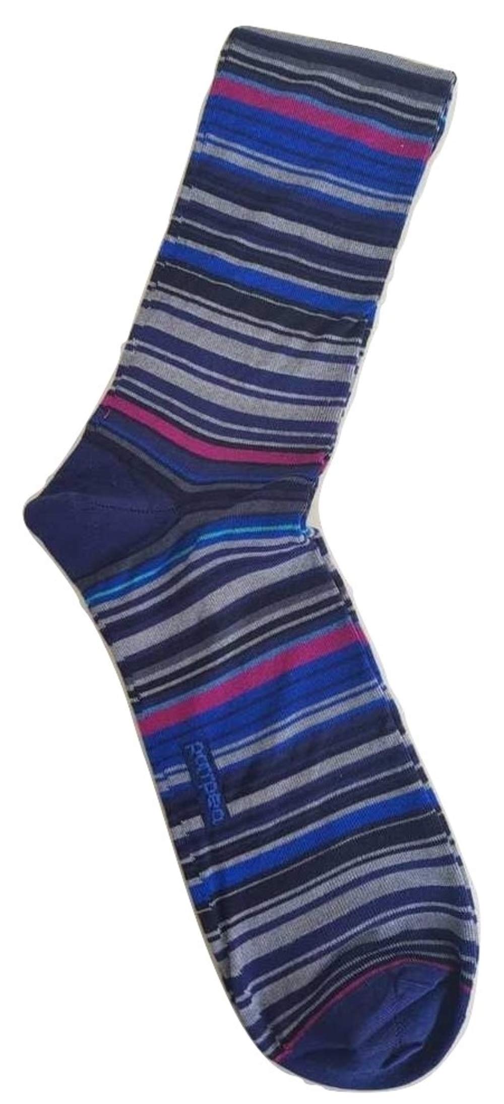 8 paia calze uomo lunghe cotone filo di scozia colori assortiti - Pompea - Home Shopping Italia 