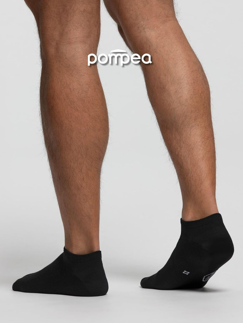 Pompea 3 Paia Calzini Uomo in Cotone, Calze Corte alla Caviglia con Punta e Tallone Rinforzati - Home Shopping Italia 