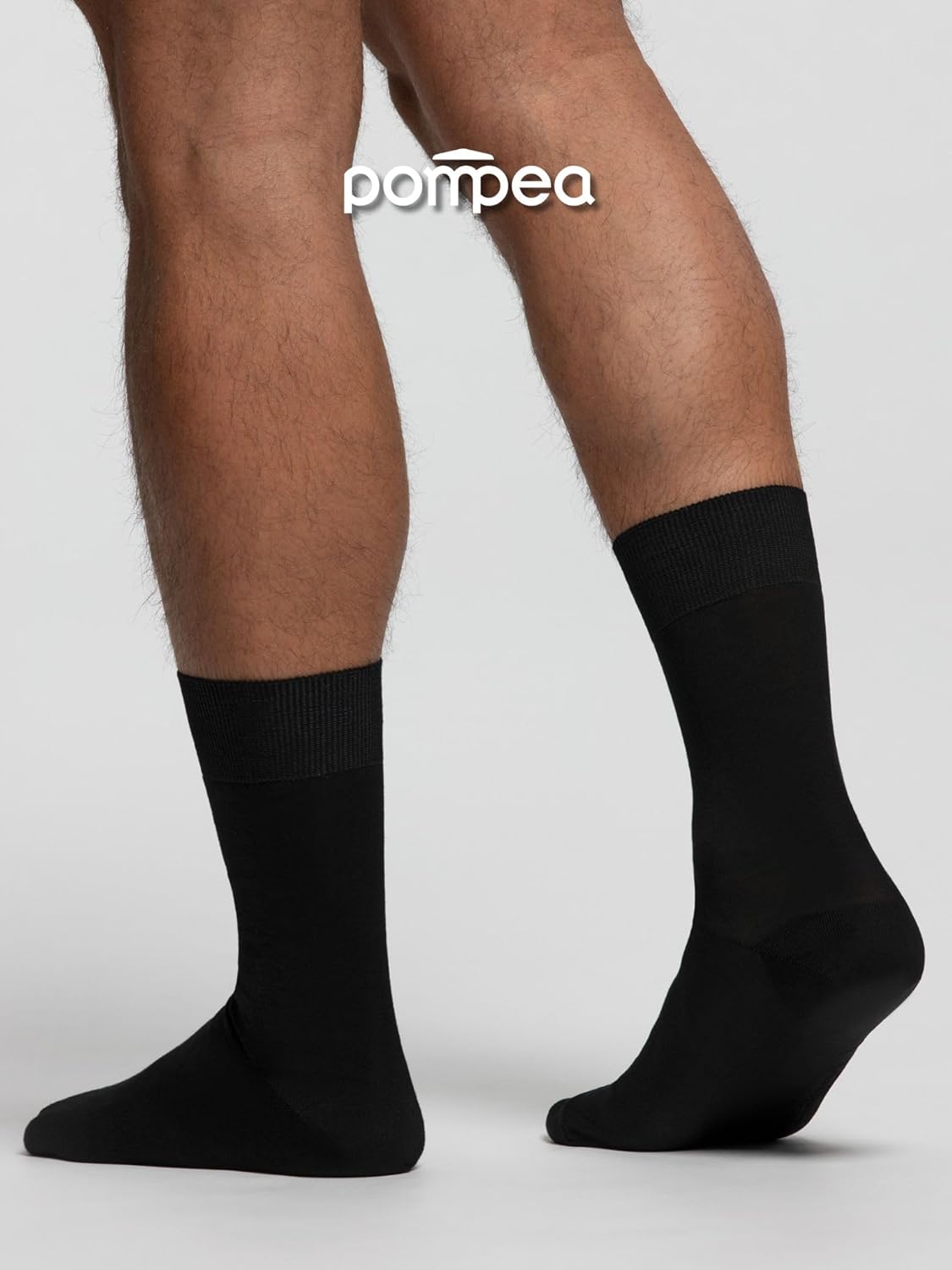 POMPEA 6 Paia Calzini Uomo in Cotone Filo di Scozia, Calze Corte al Polpaccio, Eleganti e Versatili - Home Shopping Italia 